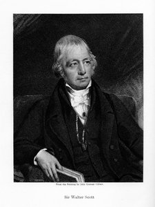 Sir Walter Scott, 1er baronnet, romancier historique et poète écossais prolifique, XIXe siècle - Unbekannt