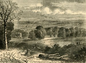 Site du Crystal Palace en 1852, vers 1878 - Unbekannt