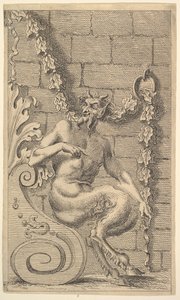 Satyrs assis