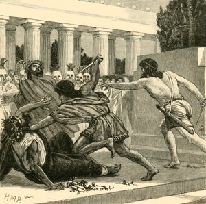 Massacre des Pisistratides, 1890