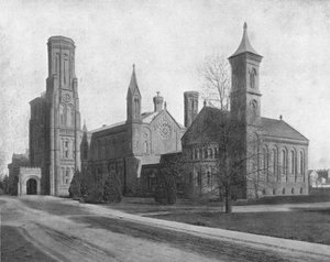 Institution Smithsonian, Washington D.C., USA, vers 1900 - Unbekannt