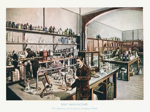 Fabrication de savon, vers 1905 - Unbekannt