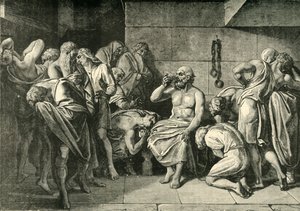 Socrate buvant la ciguë, 1890