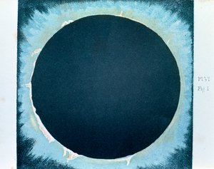 Couronne solaire et protubérances 1860 1870