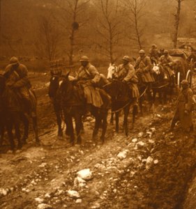 Soldats en mouvement (c. 1914-c. 1918)