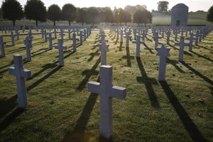 Cimetière américain de la Somme, Bony, France - Unbekannt