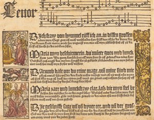 Chanson à la Vierge - Unbekannt