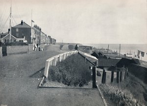 Southwold - La falaise nord, 1895
