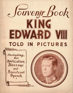 Livre souvenir du roi Édouard VIII : raconté en images