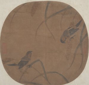 Moineaux et millet