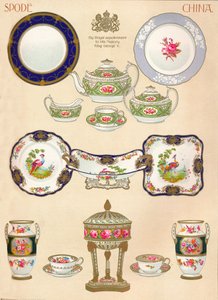 Porcelaine Spode : WTCopeland & Sons, Stoke-on-Trent, XVIIIe siècle, 1913