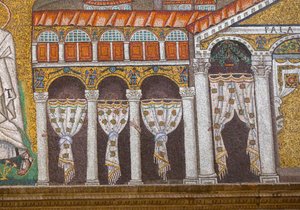 Église Saint-Apollinaire-le-Neuf, mosaïque, Ravenne, Italie (photo)