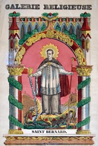 Saint Bernard de Clairvaux, 19ème siècle - Unbekannt