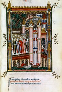 Saint Denis aux portes de Paris, 1317