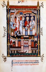 Saint Denis enchaîné, 1317