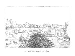 St. James Park en 1644, c1870 - Unbekannt
