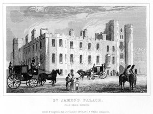 Palais St James, Pall Mall, Westminster, Londres