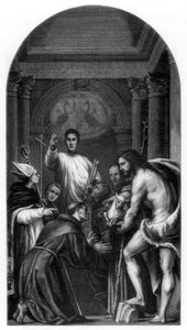 Saint Lorenzo Giustiniani et autres saints - Unbekannt