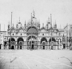 Basilique Saint-Marc, Venise, Italie, fin 19e ou début 20e siècle
