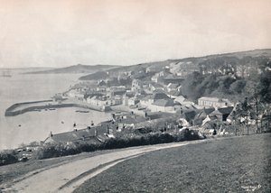 St. Mawes - Vue sur le port et le château, 1895 - Unbekannt