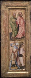 Saint Pierre et Saint Paul, Saint Georges et Saint Jacques le Majeur, vers 1424 - Unbekannt