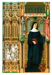 Sainte Scholastique, 1886