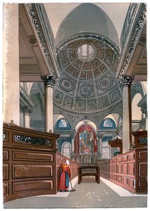 Saint-Étienne, Walbrook, vers 1850
