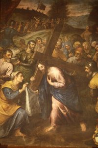 Sainte Véronique et Jésus portant sa croix, Tricase, Italie - Unbekannt