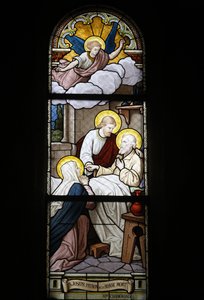 Église Notre-Dame du Rosaire : Saint Joseph, patron de la mort, Saint-Ouen