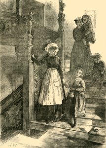 Escalier de la maison Cromwell, 1876