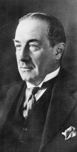 Stanley Baldwin, 1er comte de Bewdley, homme politique conservateur britannique