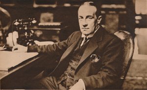 Stanley Baldwin, nouveau Premier ministre du Royaume-Uni, mai 1923