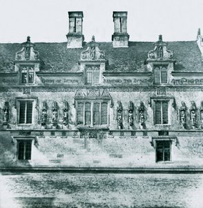 Stapleford. Hall. Façade Est - Unbekannt