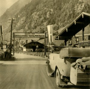 Départ de la route alpine du Grossglockner, Fusch an der Großglocknerstraße, Autriche - Unbekannt