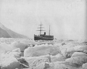 Vapeur Reine, Glacier Bay, Alaska, vers 1897