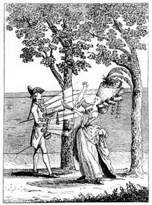 Boutons en acier, Coup de Bouton, 1777