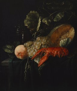 Nature morte avec homard, seconde moitié du 17ème siècle - Unbekannt