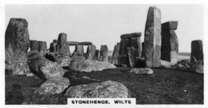 Stonehenge, Wiltshire, années 1920