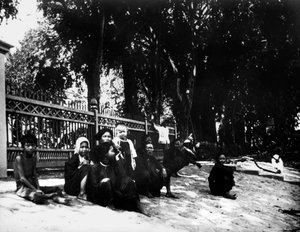 Scène de rue, Saigon, 1900