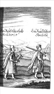 Streltsy de Georg Adam Schleissing Derer beyden Czaaren in Reussland Iwan und Peter Alexewiz, 1693 - Unbekannt