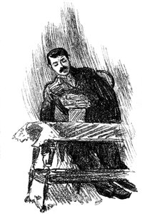 Sujet entrant en transe hypnotique, 1891
