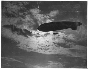 Dirigeable de classe Scout de la marine utilisé pour les missions de protection des convois pendant la Première Guerre mondiale