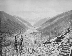 Montagne Sultan, près de Silverton, Colorado, vers 1897 - Unbekannt