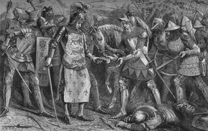 Reddition du roi de France à Poitiers, septembre 1356, vers 1880 - Unbekannt