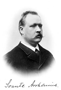 Svante Arrhenius 1859-1927, physicien et chimiste suédois