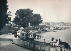 Swanage - Vue de la ville et de la mer, 1895
