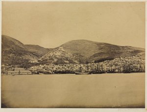 Syros, Centre du commerce levantin, vers 1850