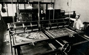 Machine à découper les cartes électriques de Szczepanik, vers 1903 - Unbekannt