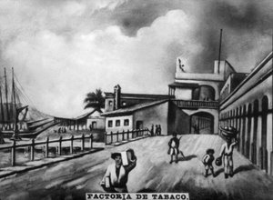 Usine de tabac, 17e siècle, années 1920