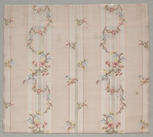 Fragment de taffetas, 1774-1793 - Unbekannt